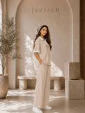 ست پلوشرت و شلوار زنانه جزیره