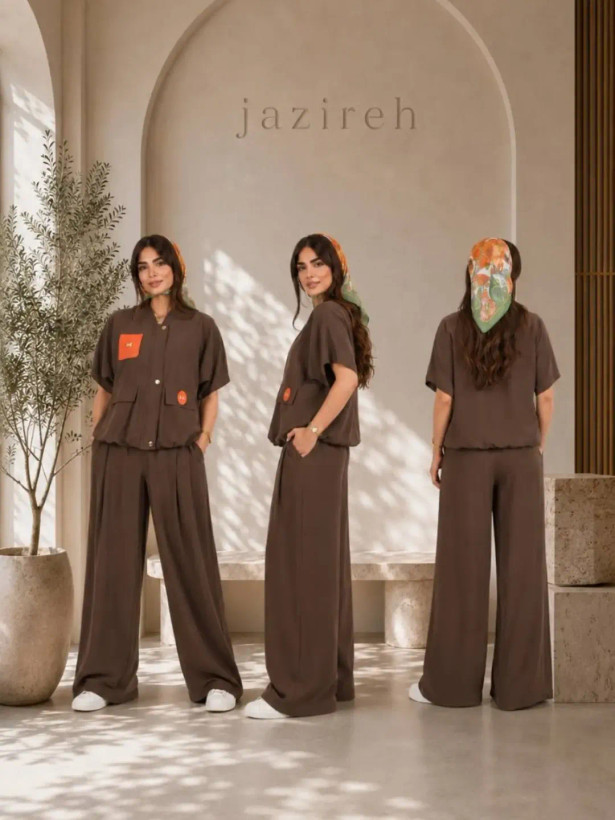 ست زنانه بامبر و شلوار