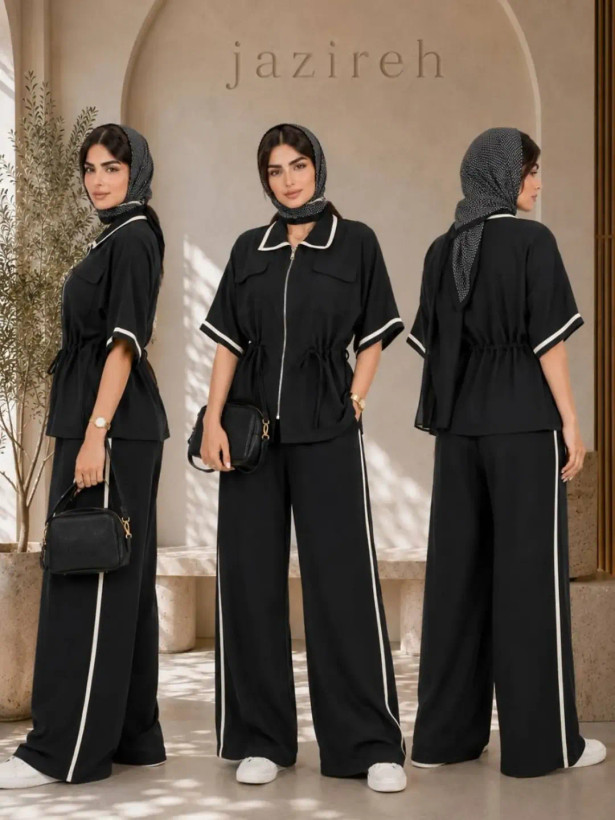 ست شومیز و شلوار سیلک مودال خنک و شیک