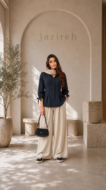 شومیز لیوسل زنانه آستین پاپیونی