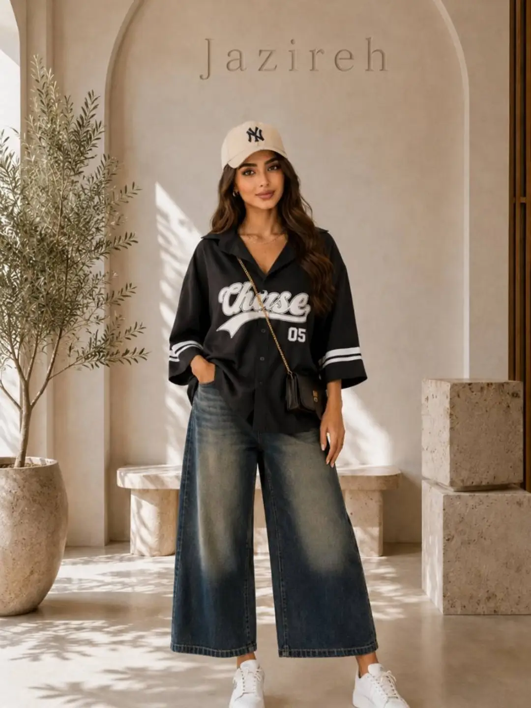 شومیز زنانه بیستبالی