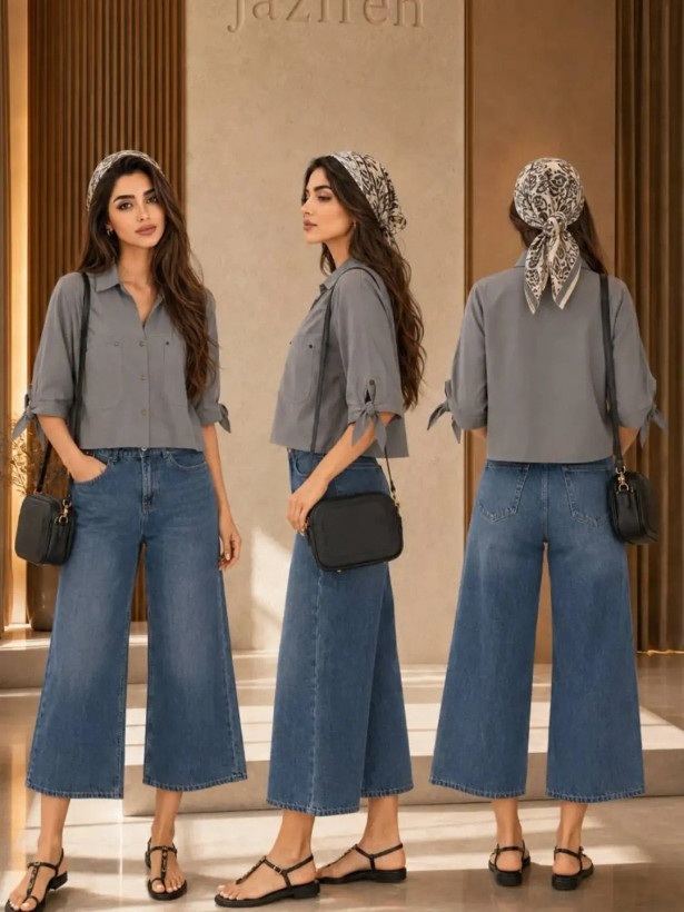 شومیز کراپ زنانه