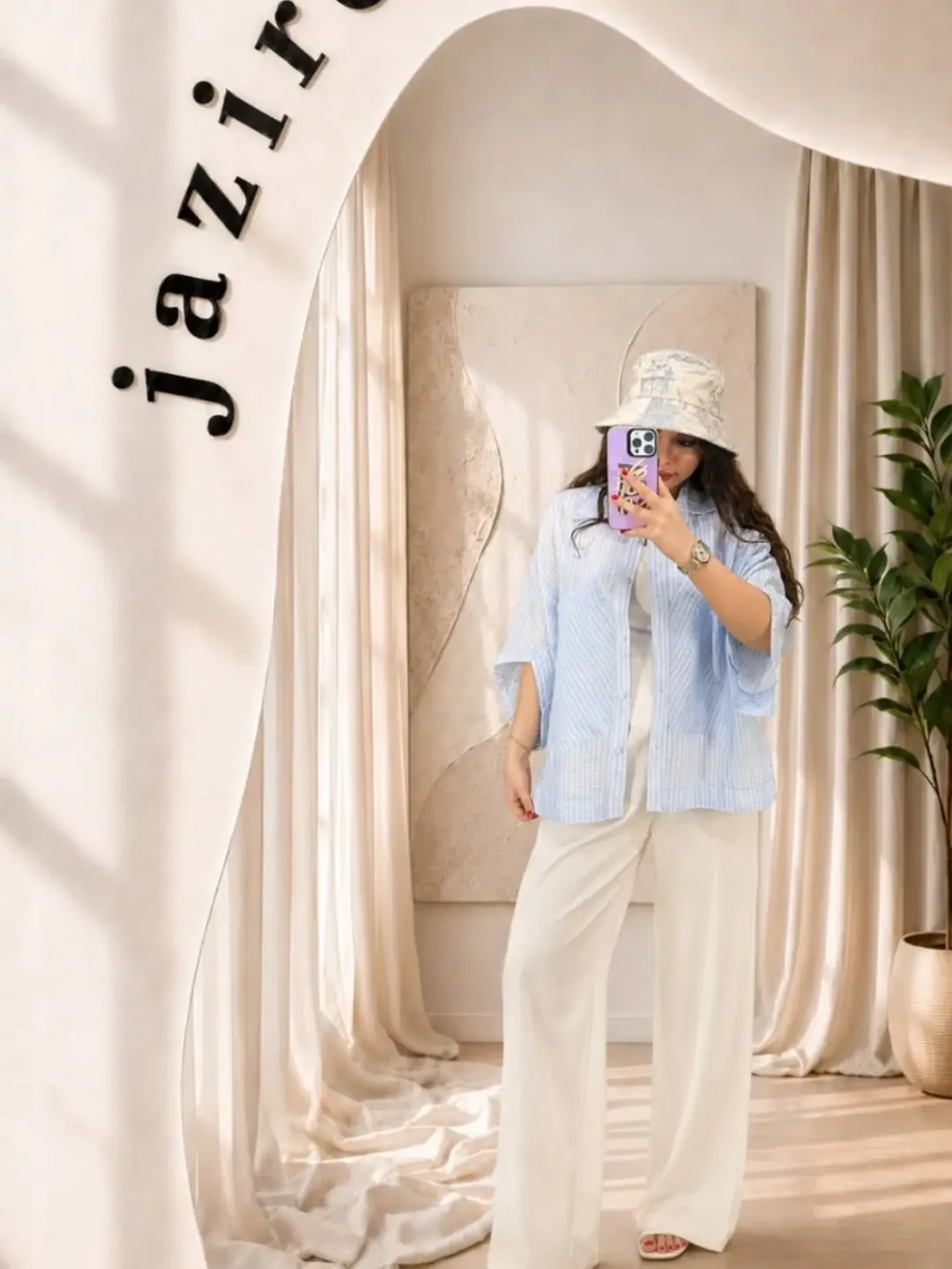 شومیز راه‌راه زنانه